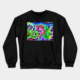 Blurred Art Crewneck Sweatshirt